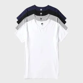 4 Pack Silktouch TENCEL™ Modal Air V Neck Tee