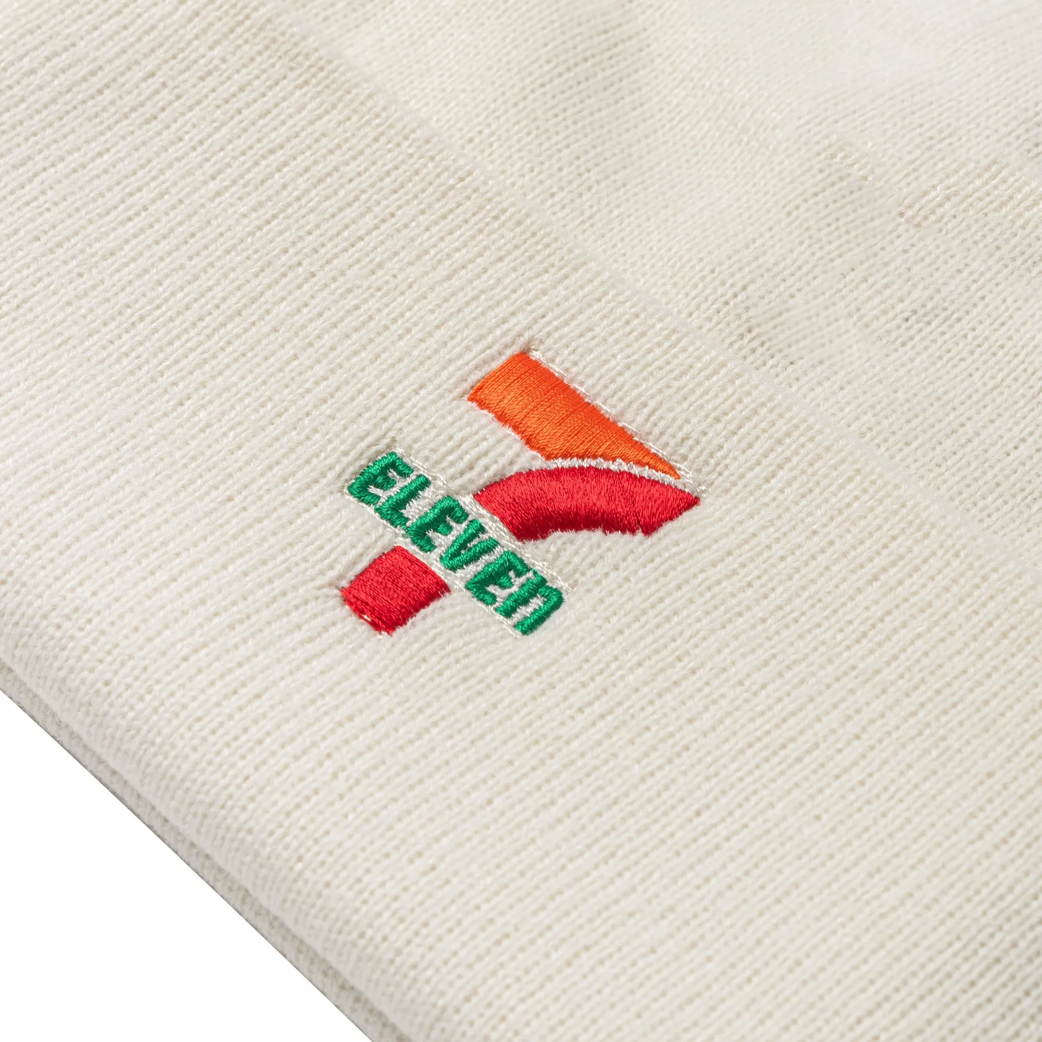 7-Eleven Cuff Beanie - Off White