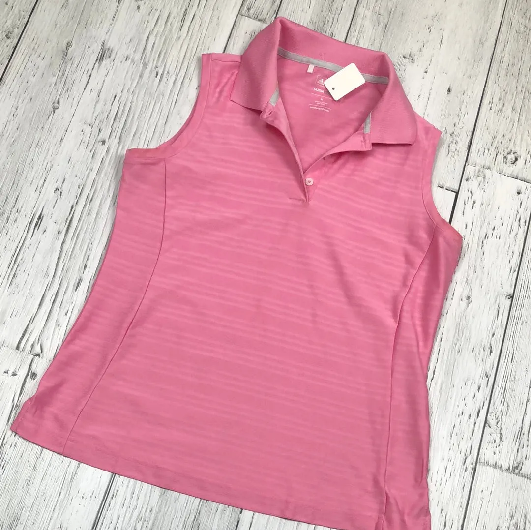 Adidas Pink Golf Top - Hers M