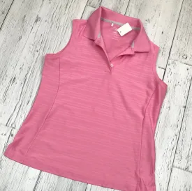 Adidas Pink Golf Top - Hers M