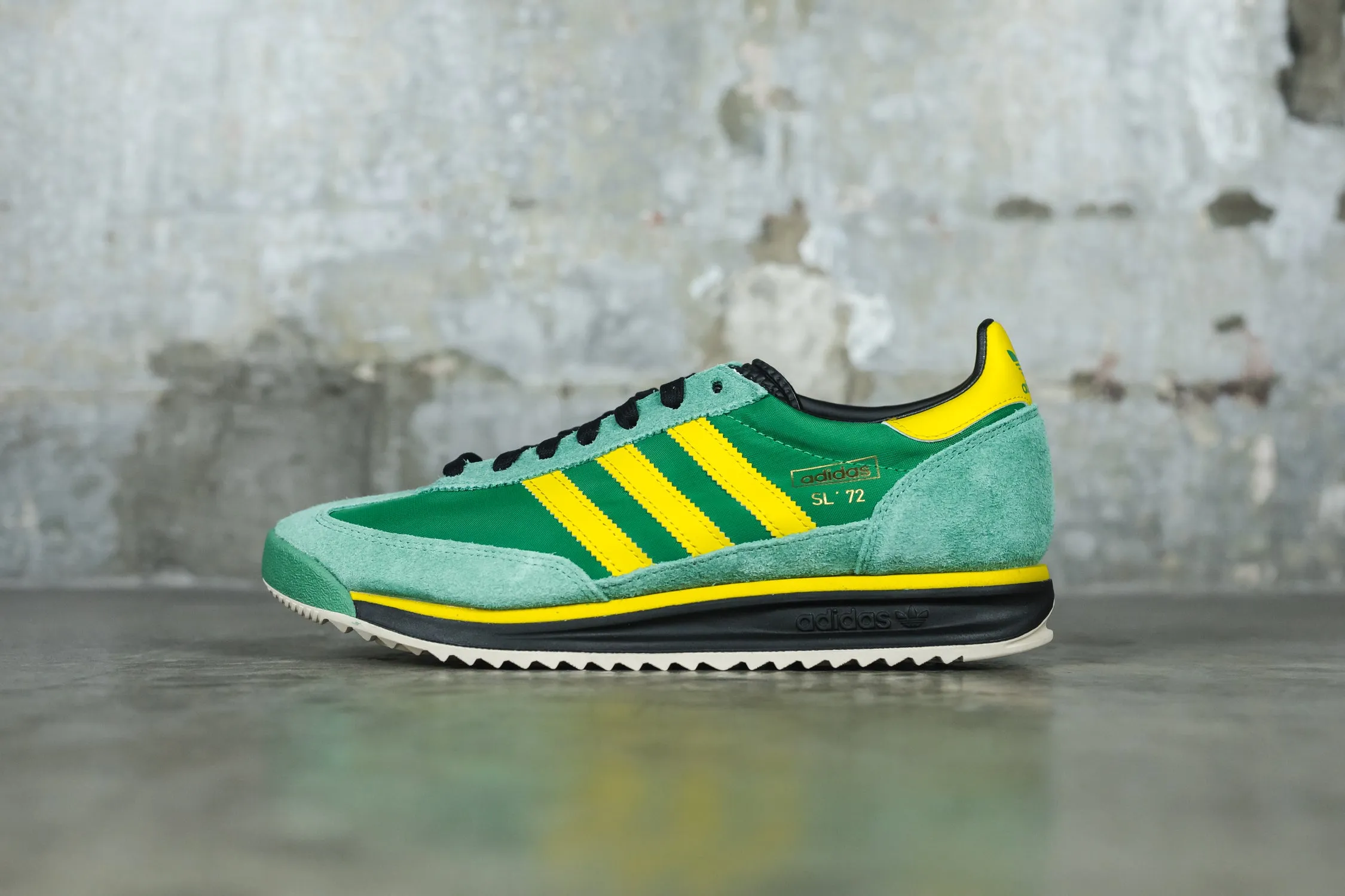 adidas SL 72 RS 'Green and Yellow'