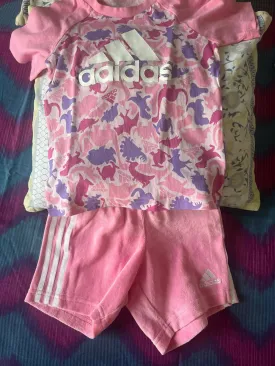 ADIDAS T-shirt and Short for Baby Girl