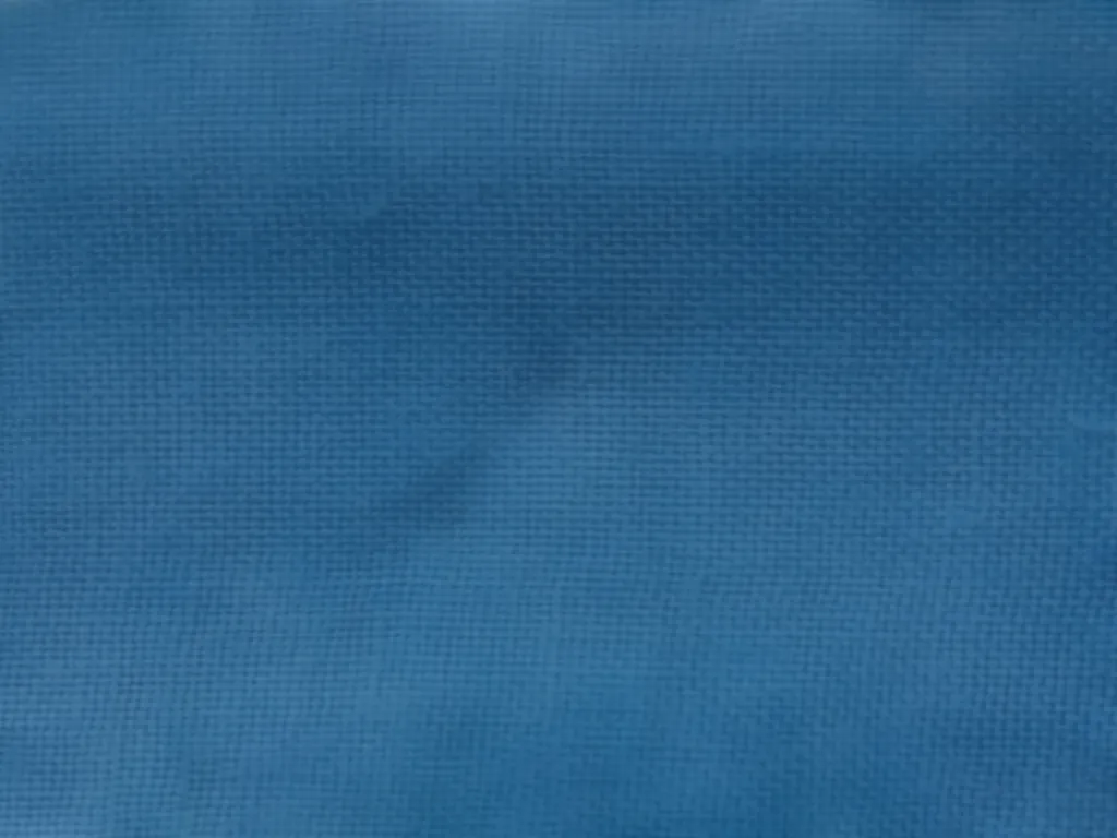 Aegean Blue Plain Glazed Cotton Fabric