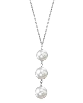 Akoya Pearl Triple Drop Pearl Pendant