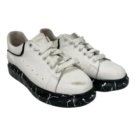 Alexander McQueen/Low-Sneakers/US 13/Leather/WHT/