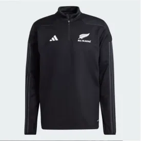 All Blacks Fleece 1/4 Zip Jacket by adidas