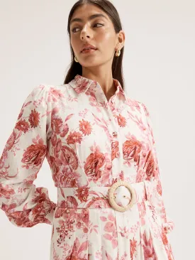 Amalfi Bloom Shirtdress