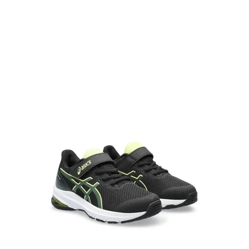 ASICS SNEAKERS GT1000 12 PS 1014A295-003 NERO- VERDE