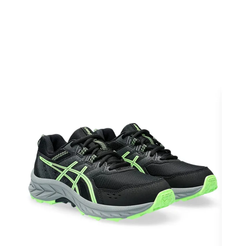 ASICS SNEAKERS PRE VENTURE 9 GS 1014A276-004 NERO-VERDE