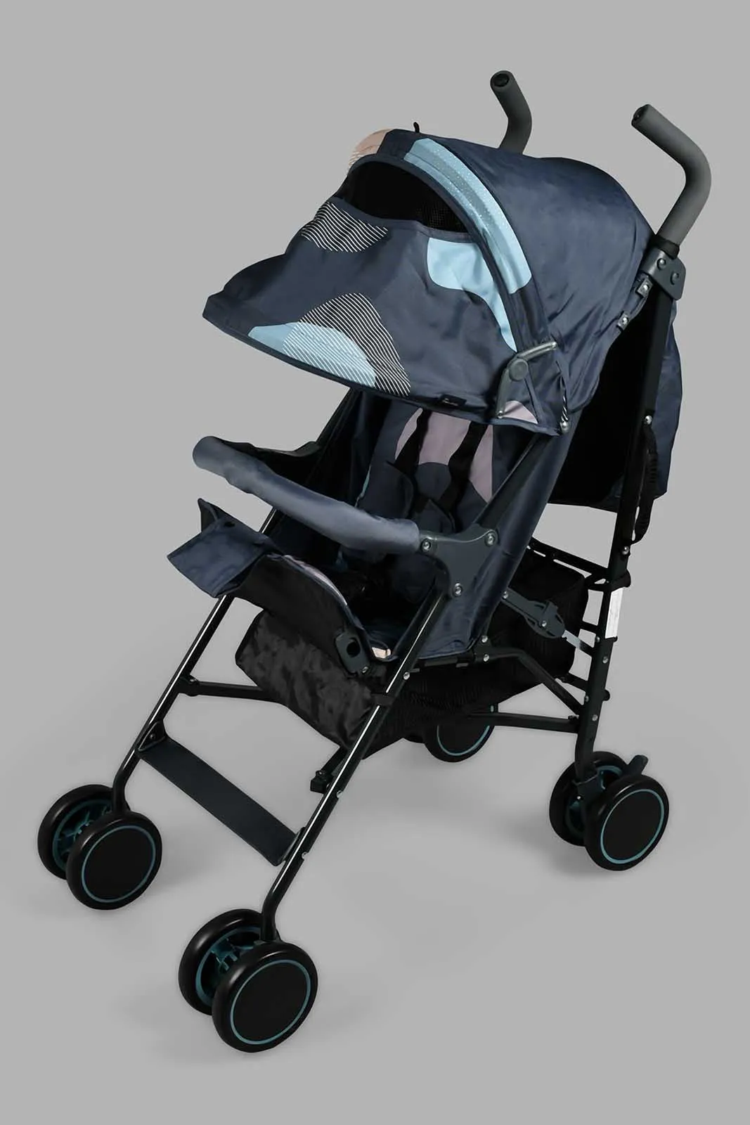 Babies Navy Camo Stroller