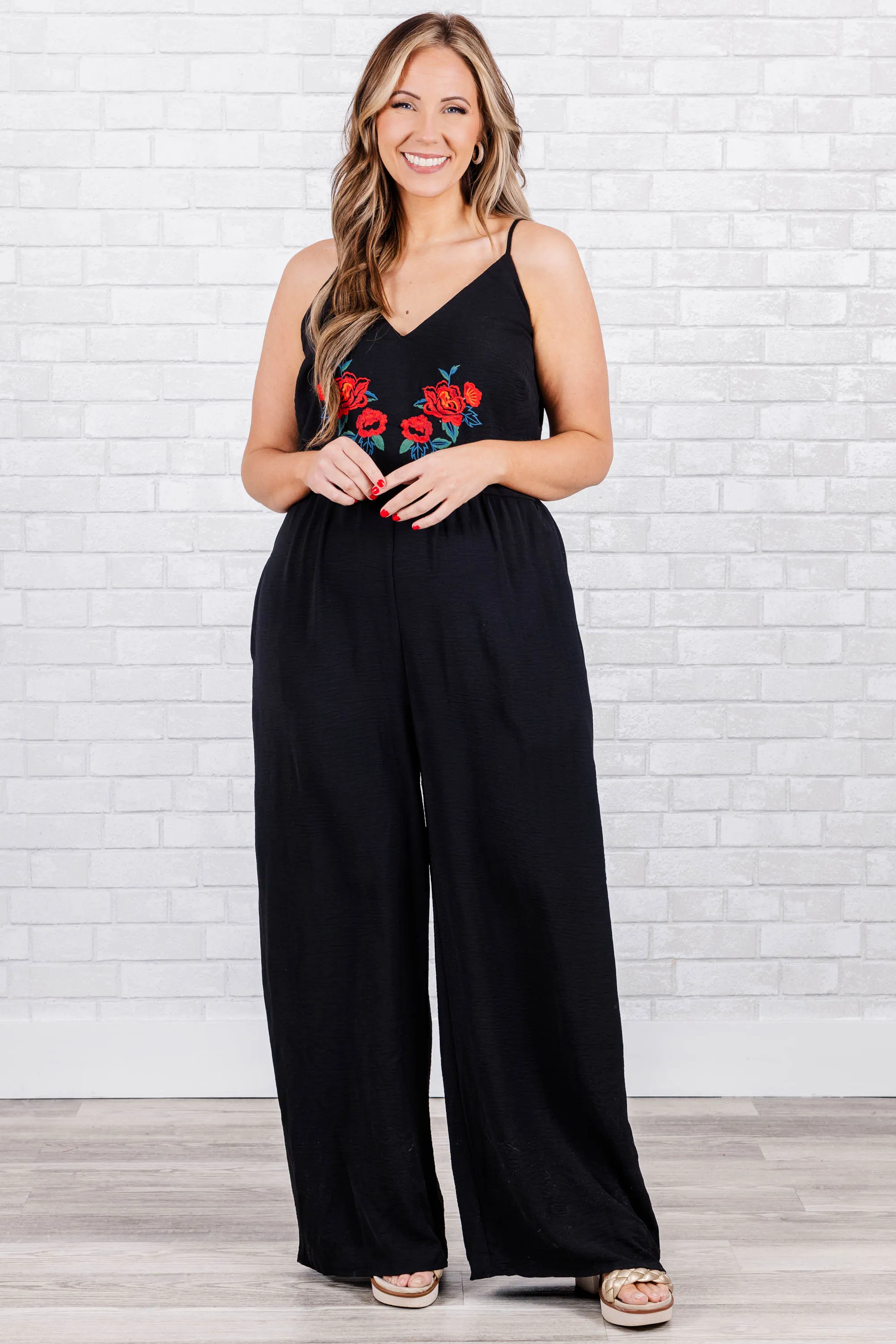 Be Kind Jumpsuit, Black