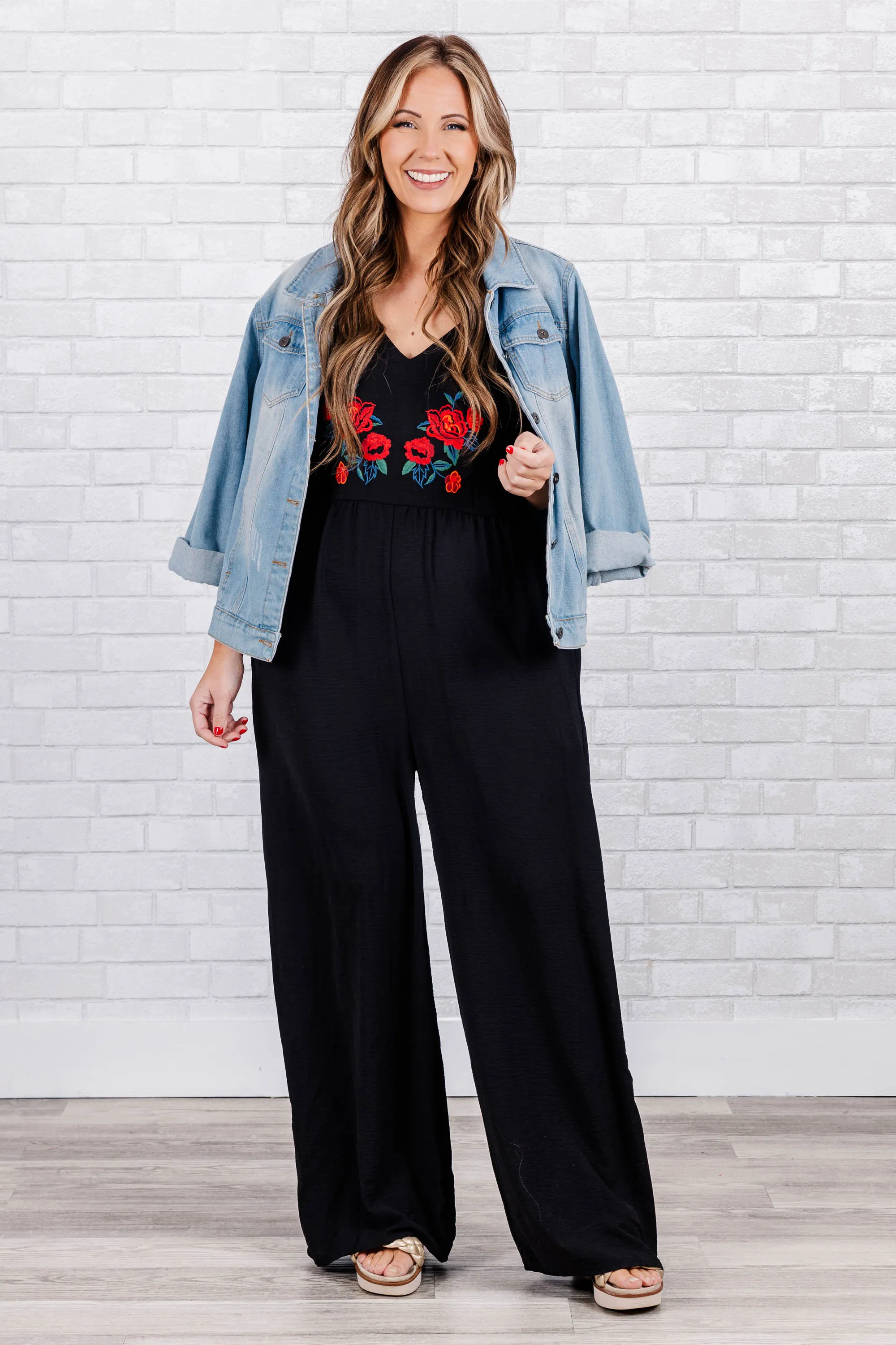 Be Kind Jumpsuit, Black