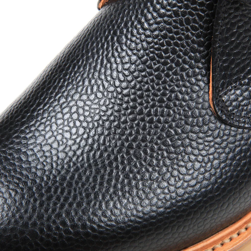 Black Grain Chukka Boot