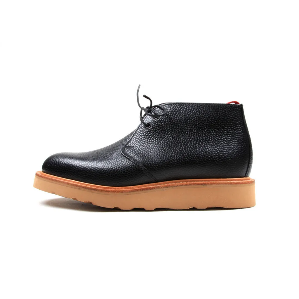 Black Grain Chukka Boot