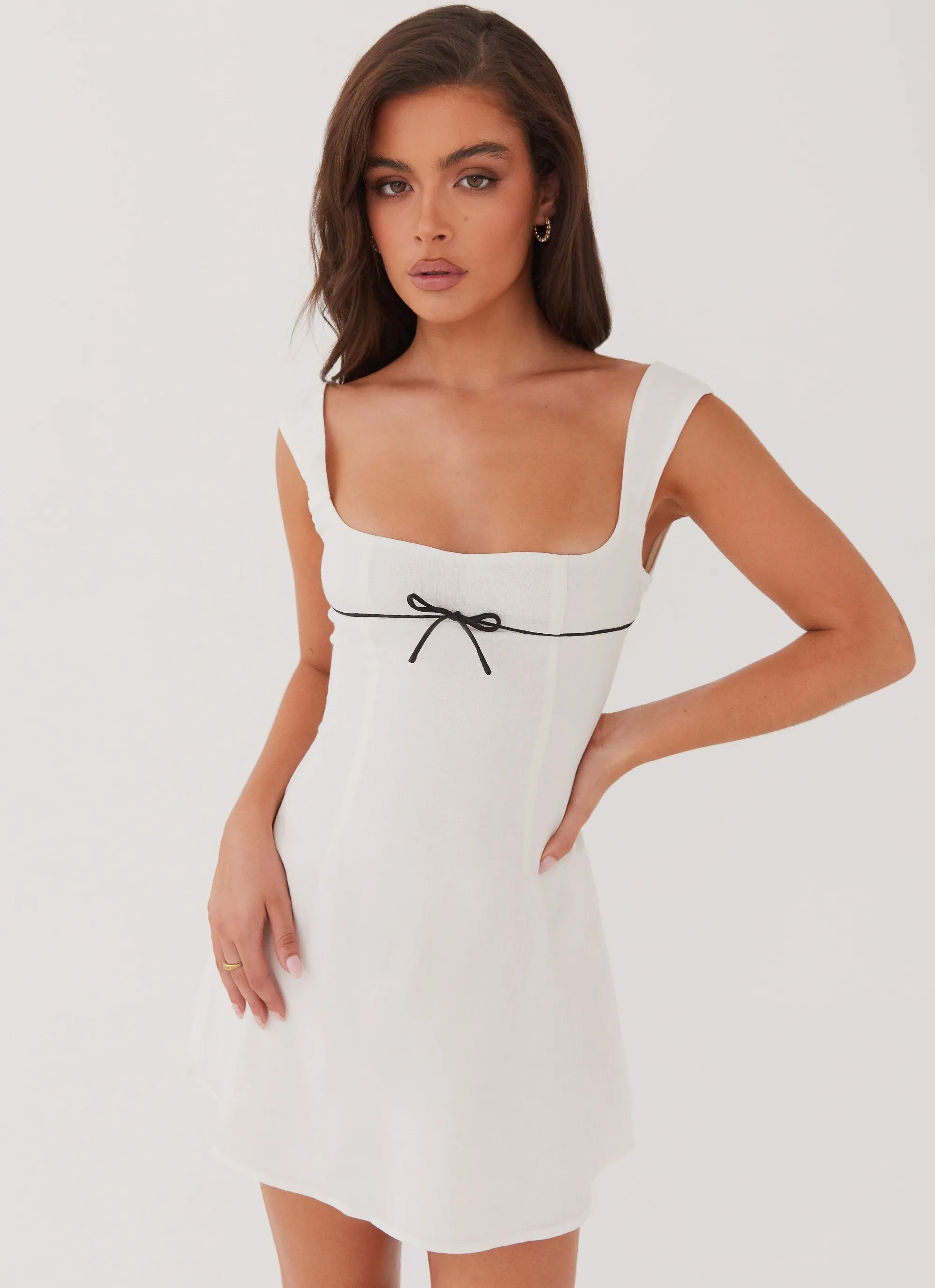 Cadence Mini Dress - White