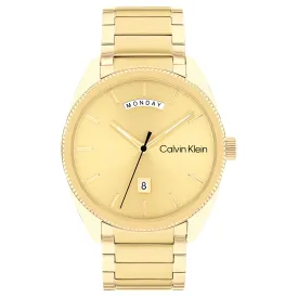 Calvin Klein Gold Steel Men's Watch - 25200447