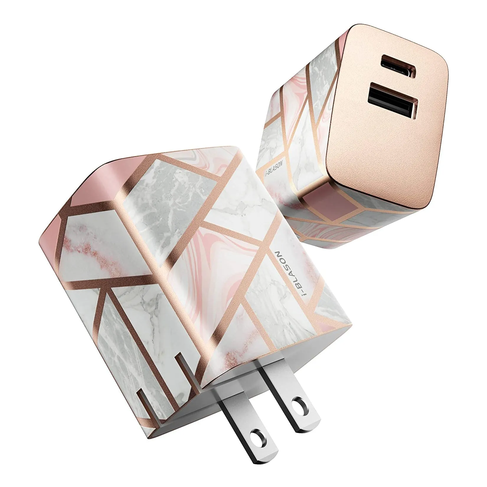 Cosmo 20W Power Adapter - Marble Pink