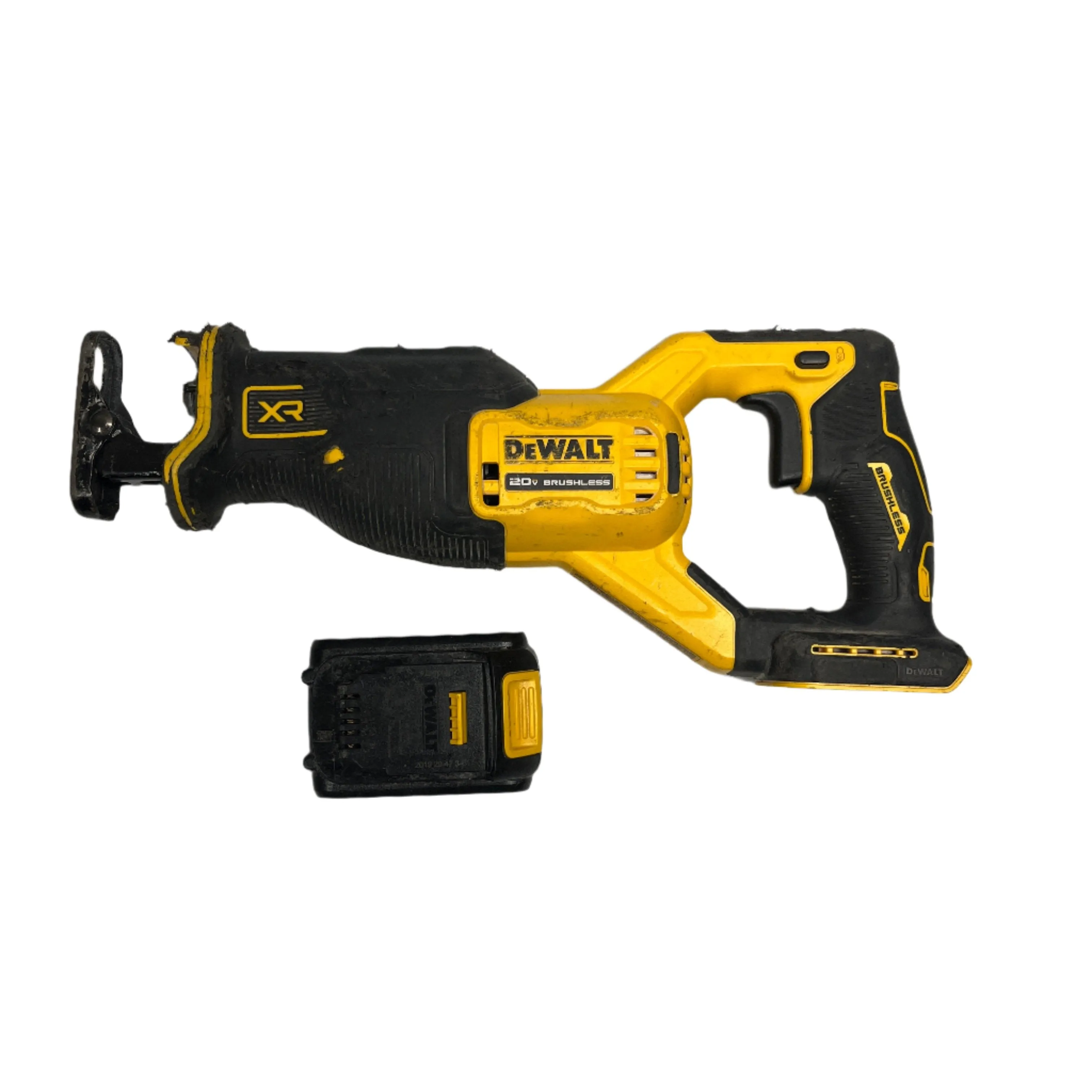 DEWALT 20V MAX XR Cordless Brushless Reciprocating Saw w/ 1 Battery