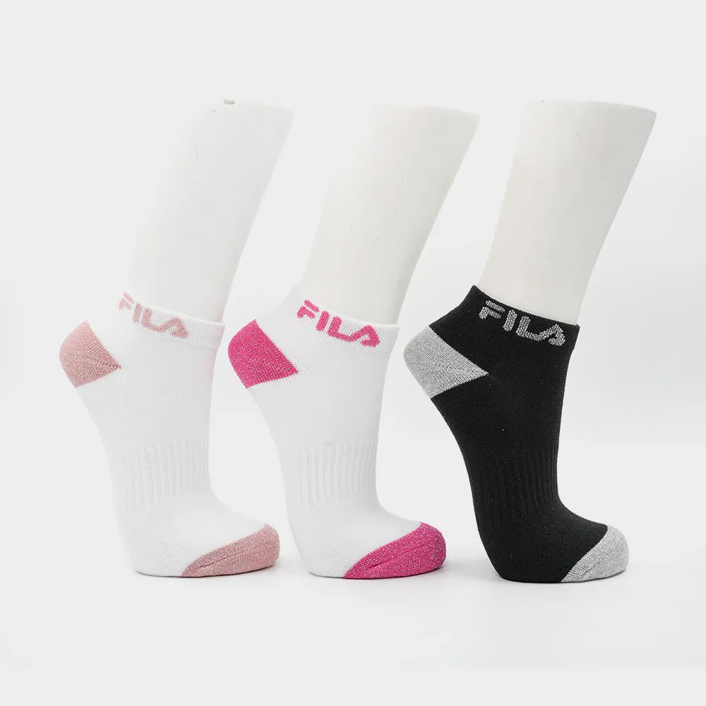 Fila Unisex Chi Chi Ankle Sock Multi _ 173705 _ Black