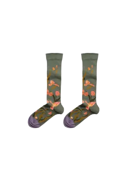 floral socks