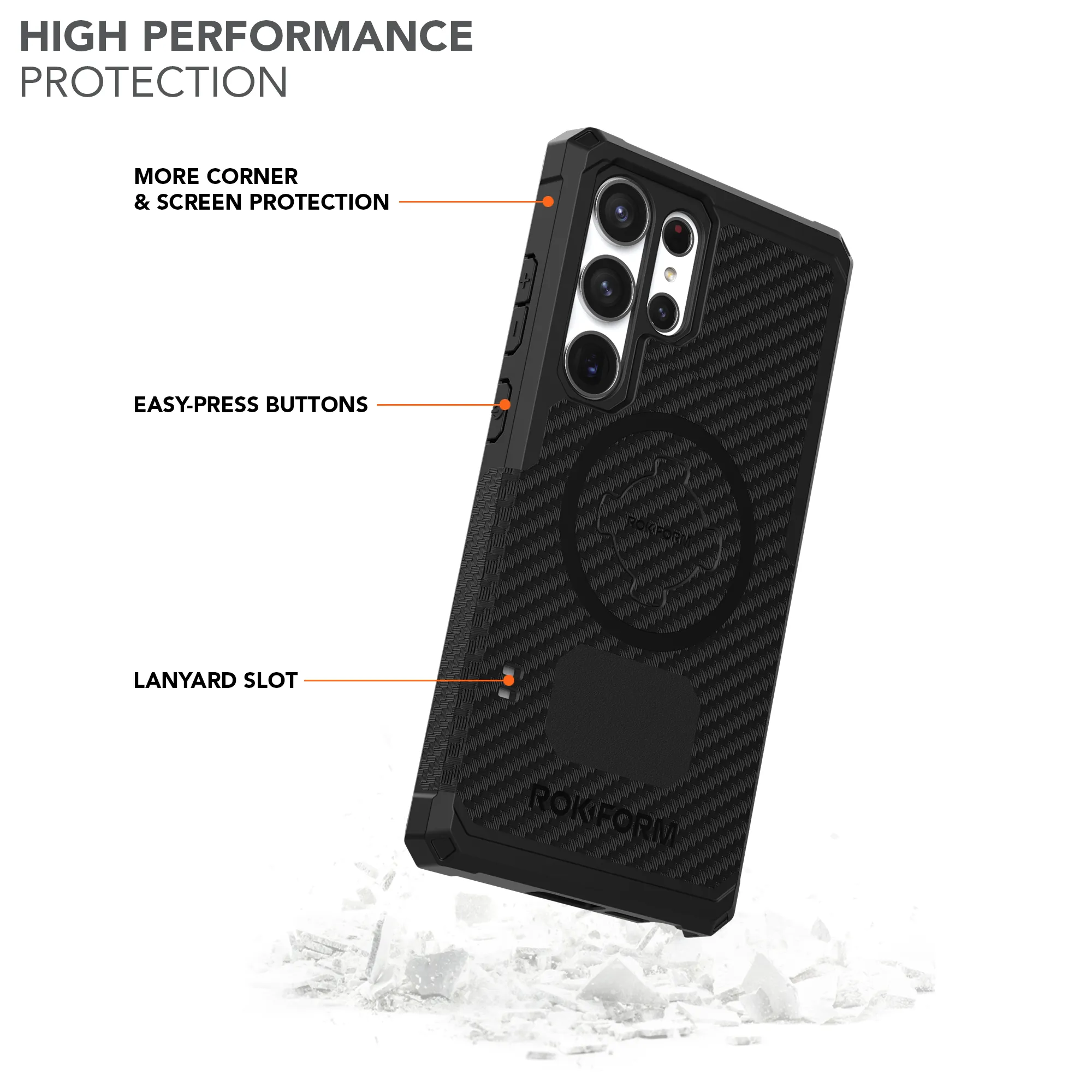 Galaxy S23 ULTRA Magnetic Rugged Case