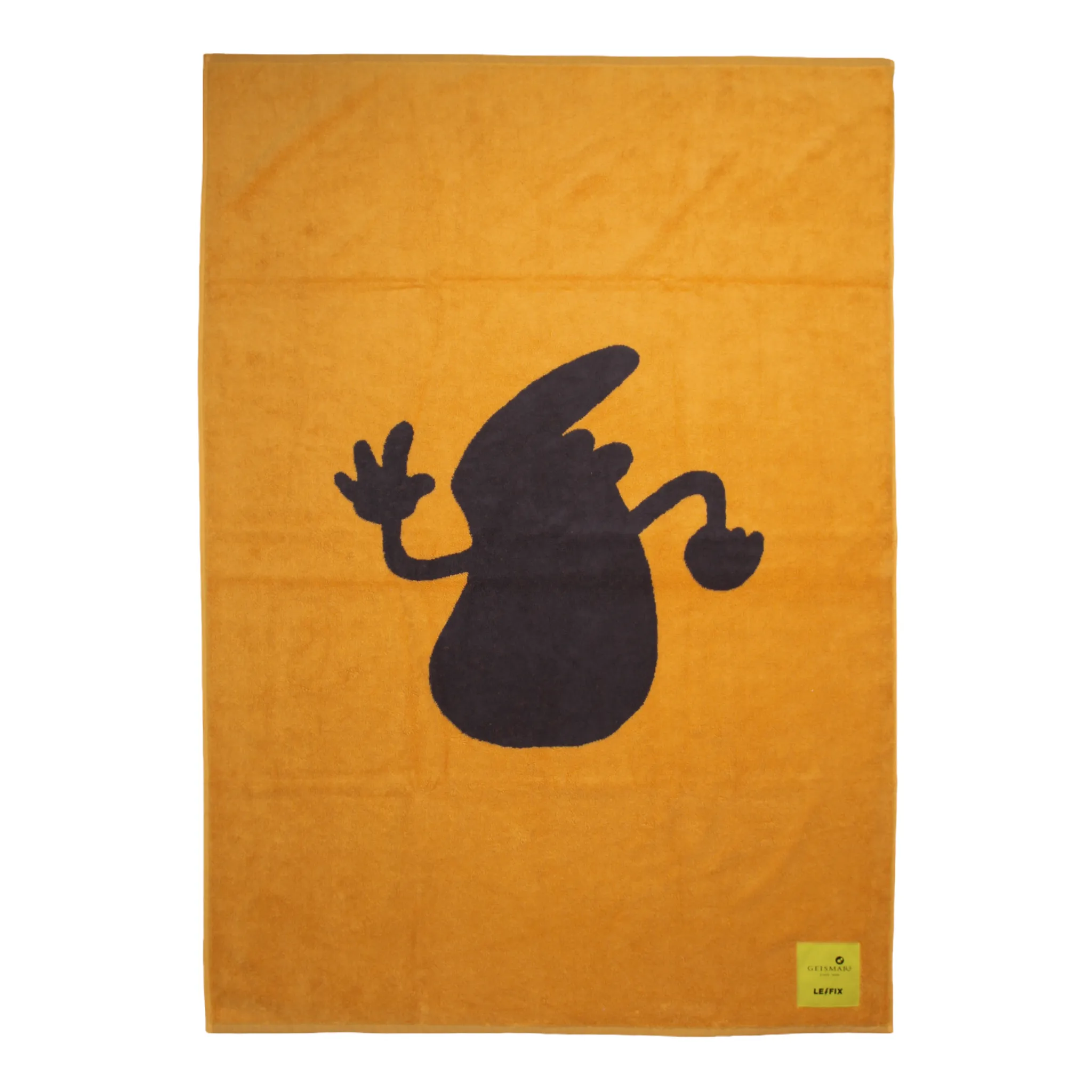 Geismarks X Le Fix Terry Beach Towel I Orange/Grå