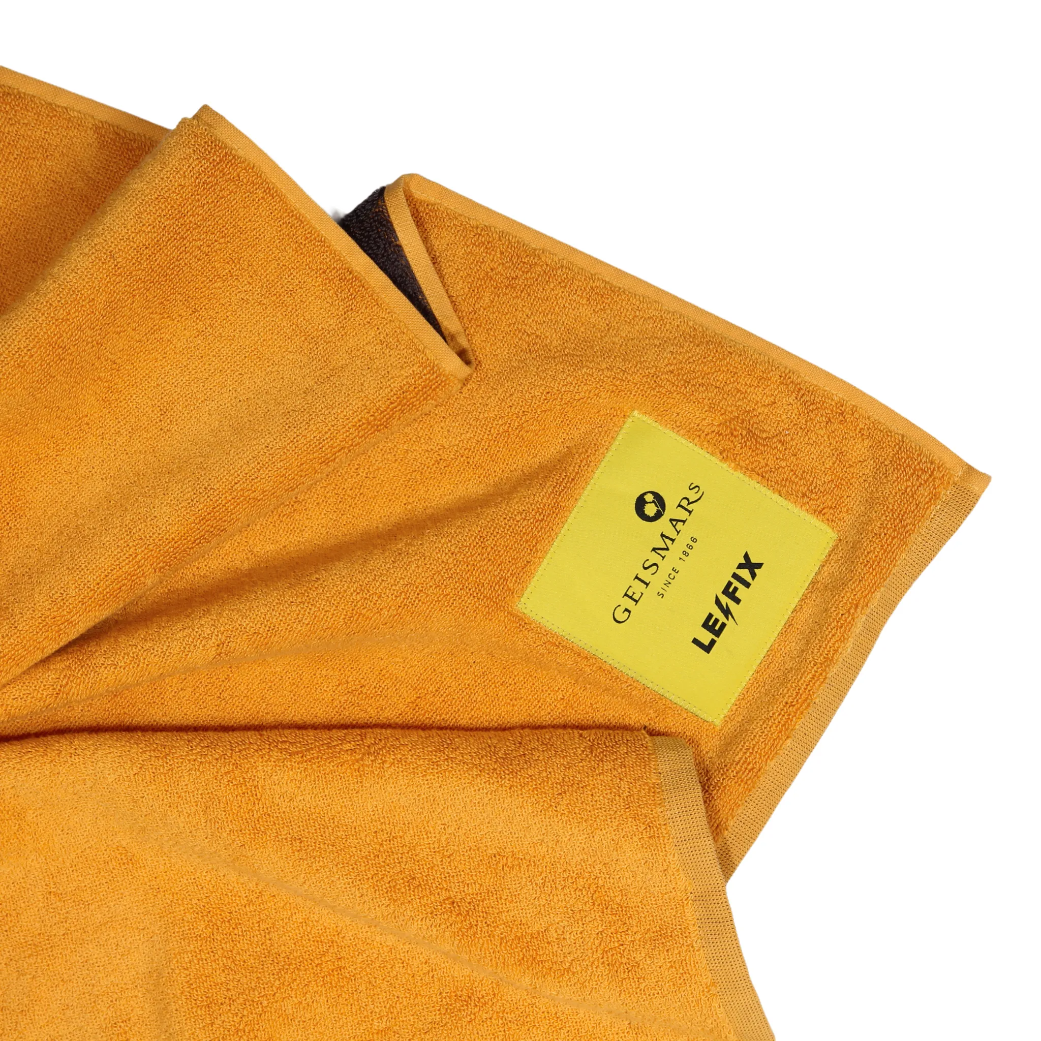 Geismarks X Le Fix Terry Beach Towel I Orange/Grå