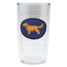 Golden Retriever Needlepoint Tervis Tumbler