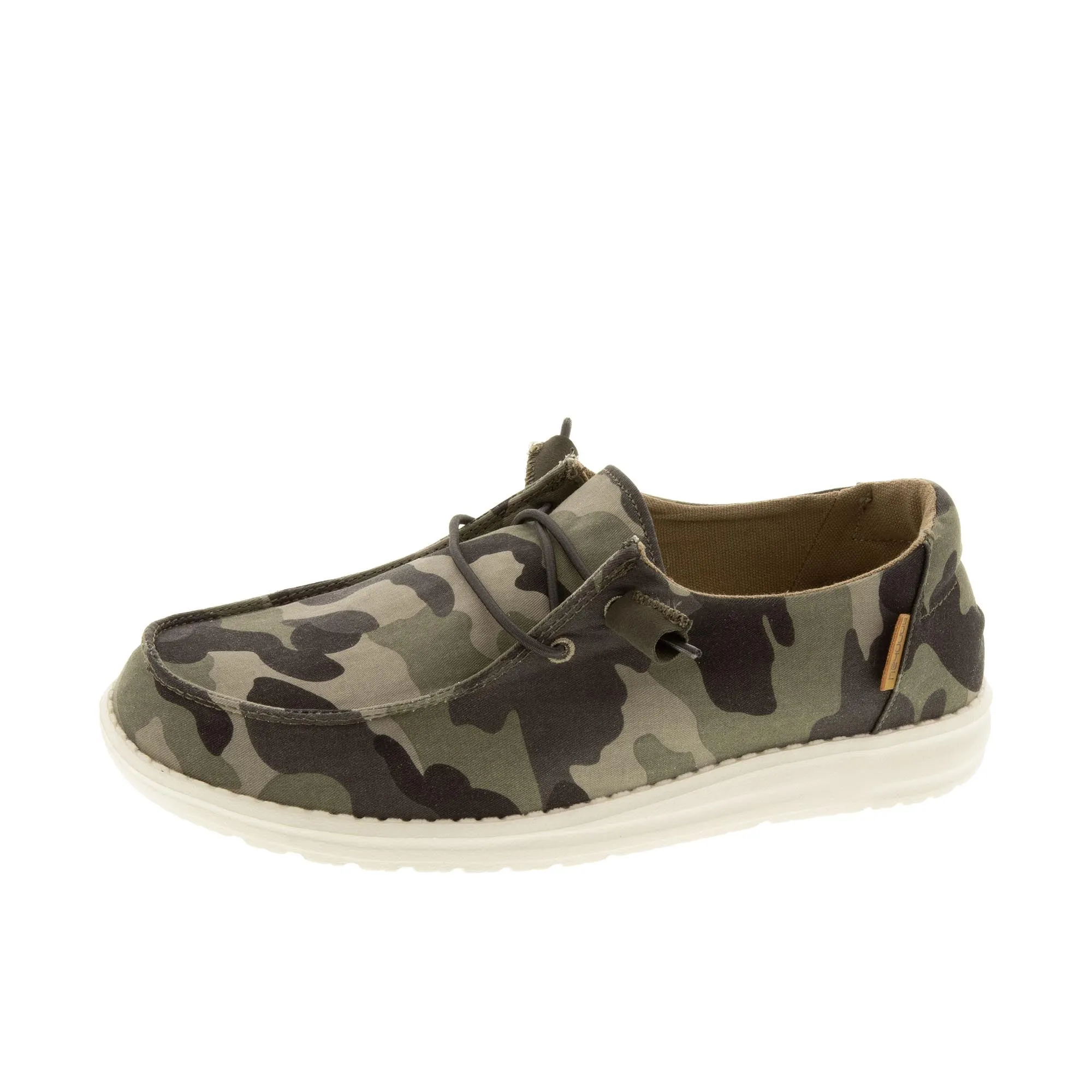 Hey Dude Womens Wendy Canvas Camo