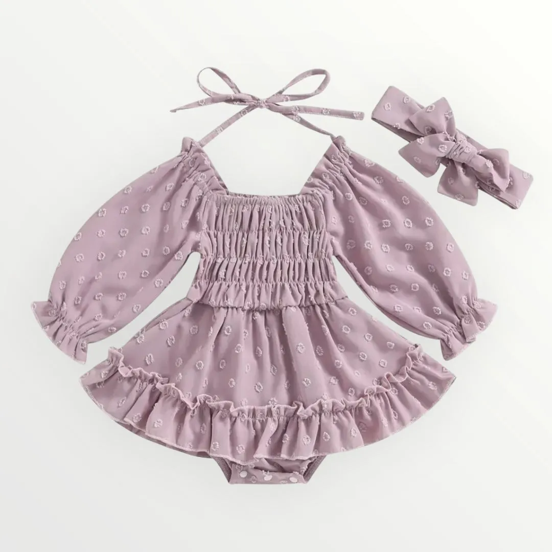 Isla Romper - Lavender