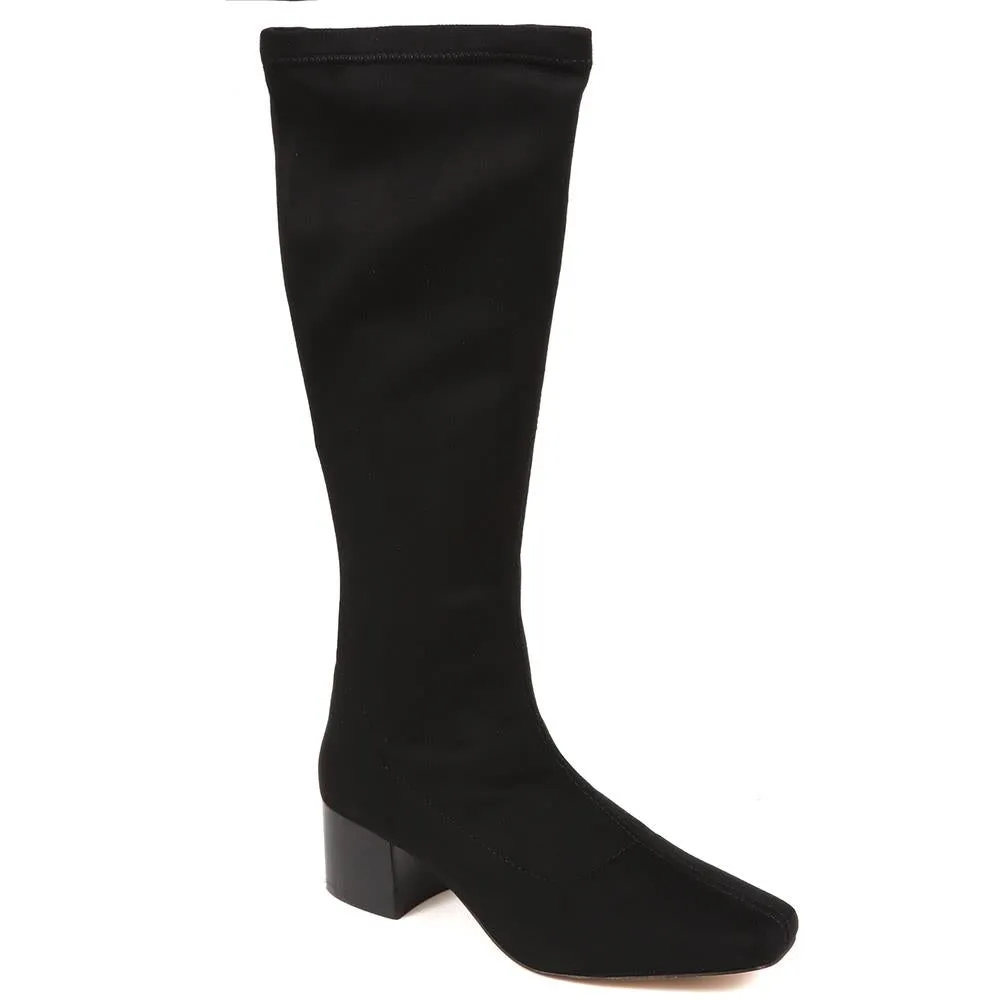 Knee High Leather Boots - LOUELLA / 324 246