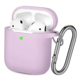 Lavender Silicon Case -  Apple AirPods (1st and 2nd Generation)