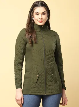 Martini Olive quilted Jacket