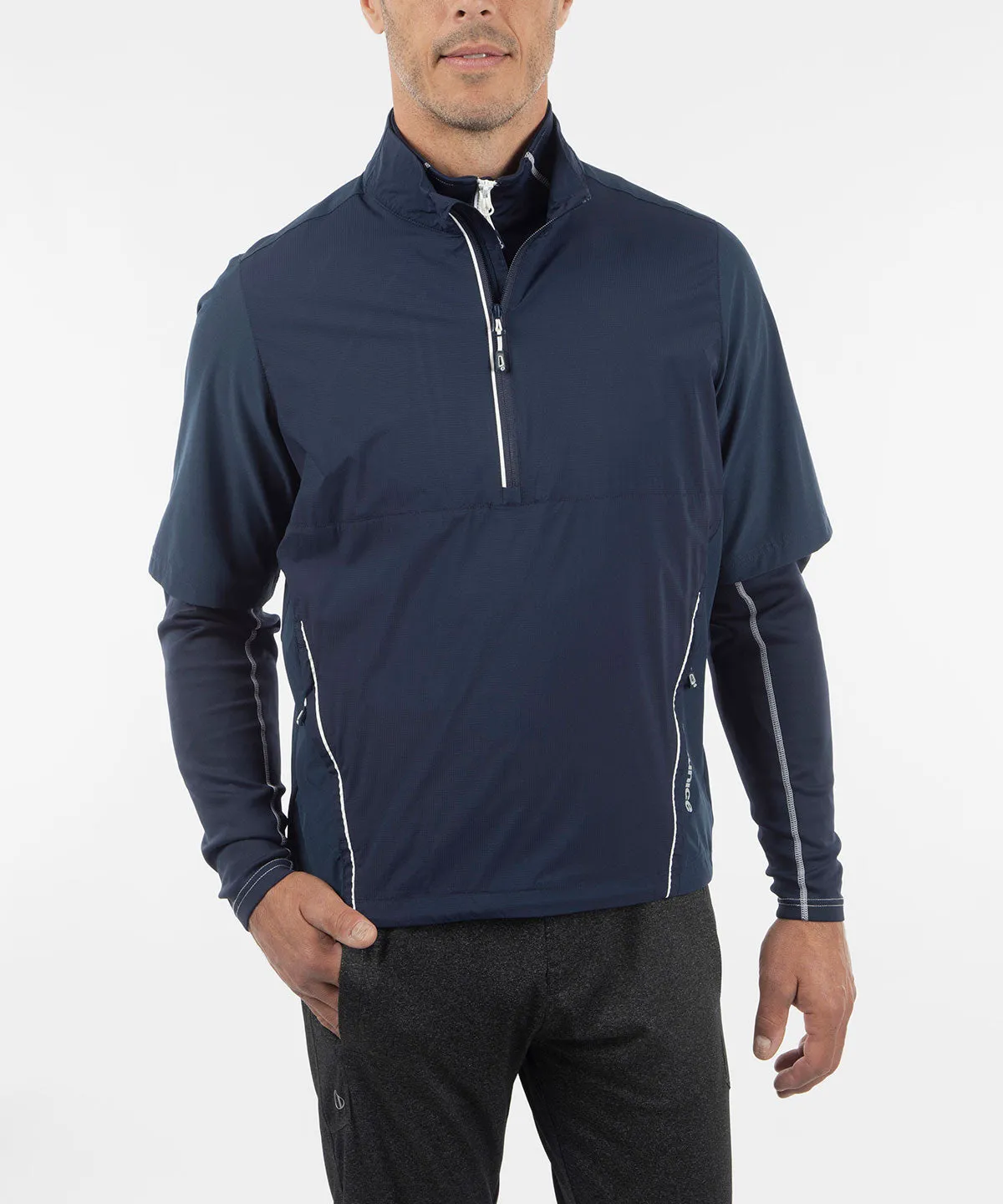 Men's George Short-Sleeve Wind Pullover