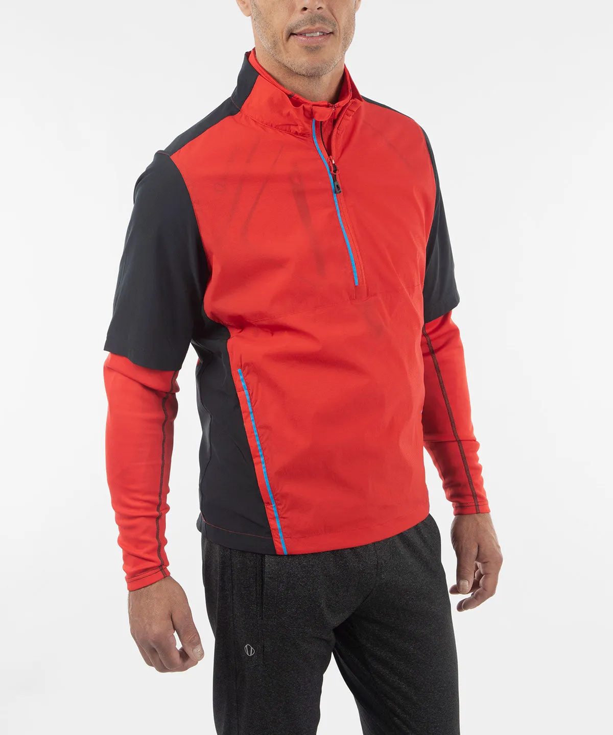 Men's George Short-Sleeve Wind Pullover