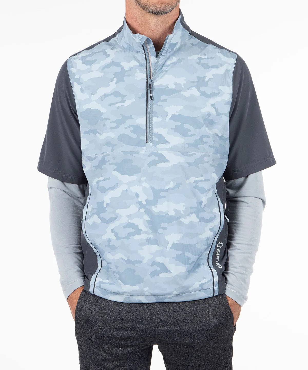 Men's George Short-Sleeve Wind Pullover