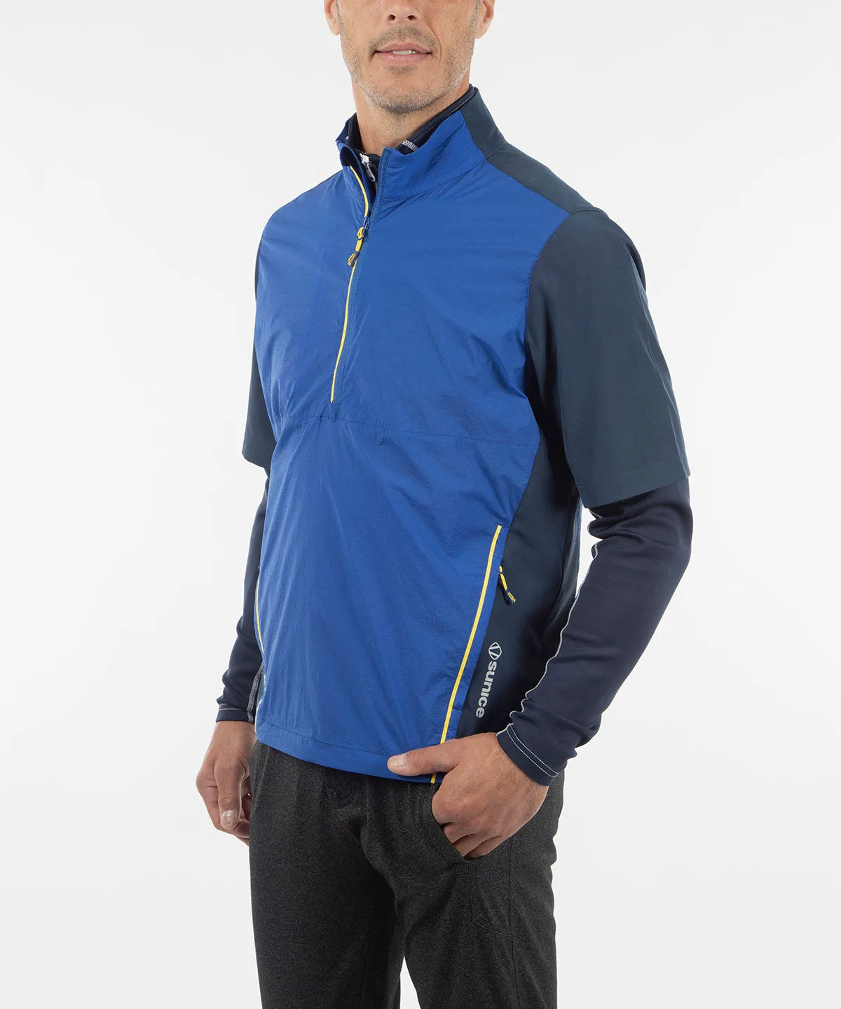 Men's George Short-Sleeve Wind Pullover