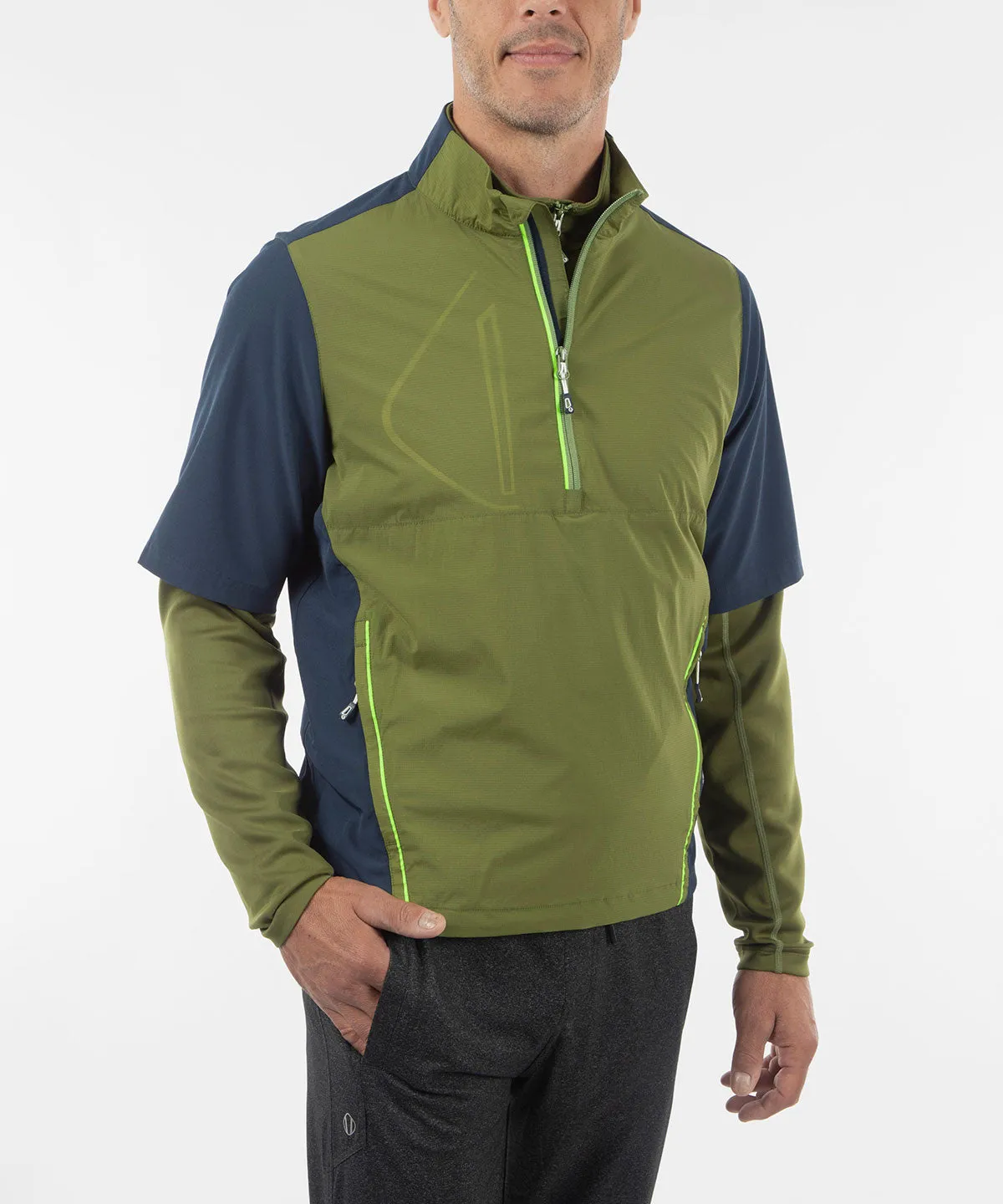 Men's George Short-Sleeve Wind Pullover