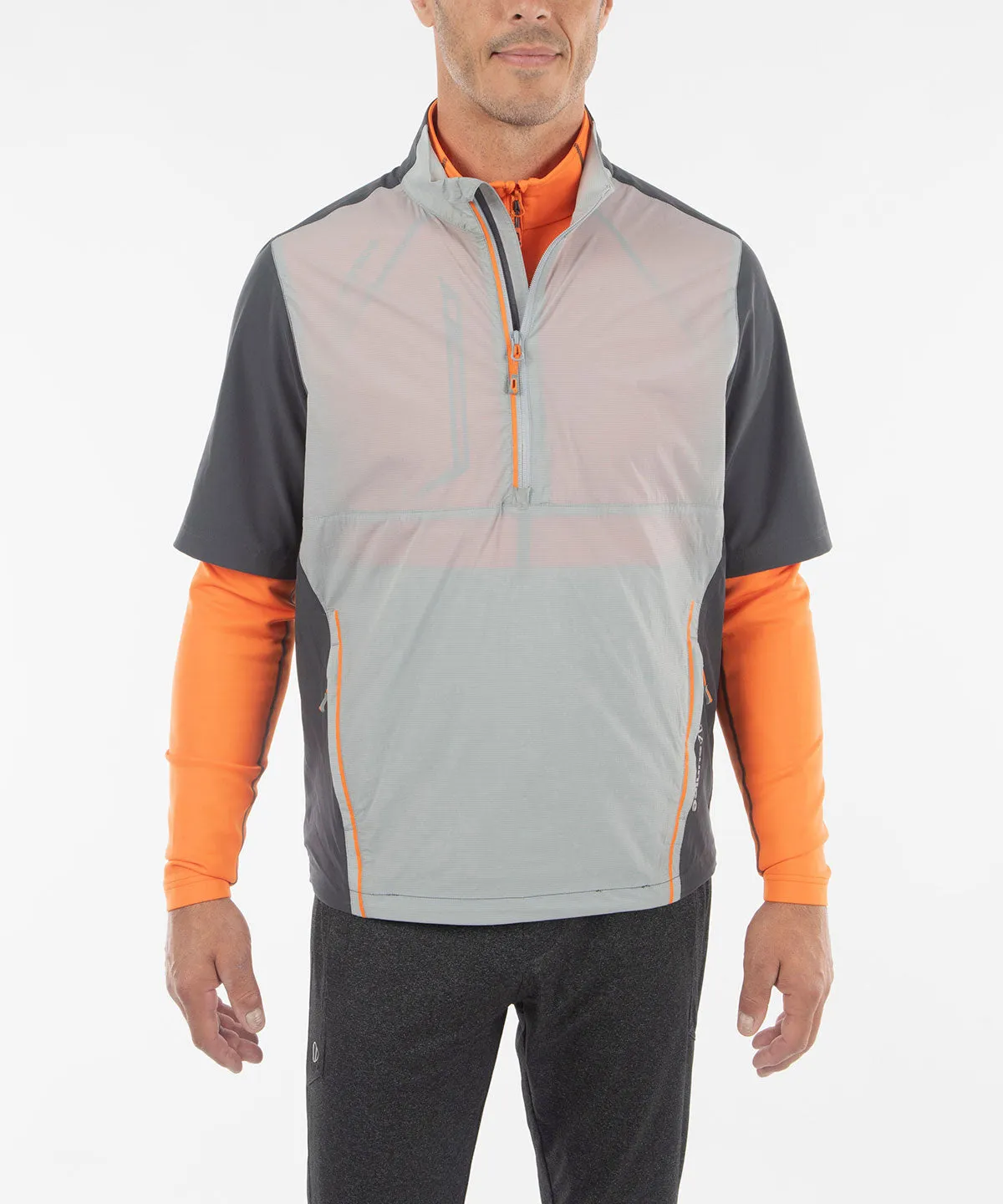 Men's George Short-Sleeve Wind Pullover