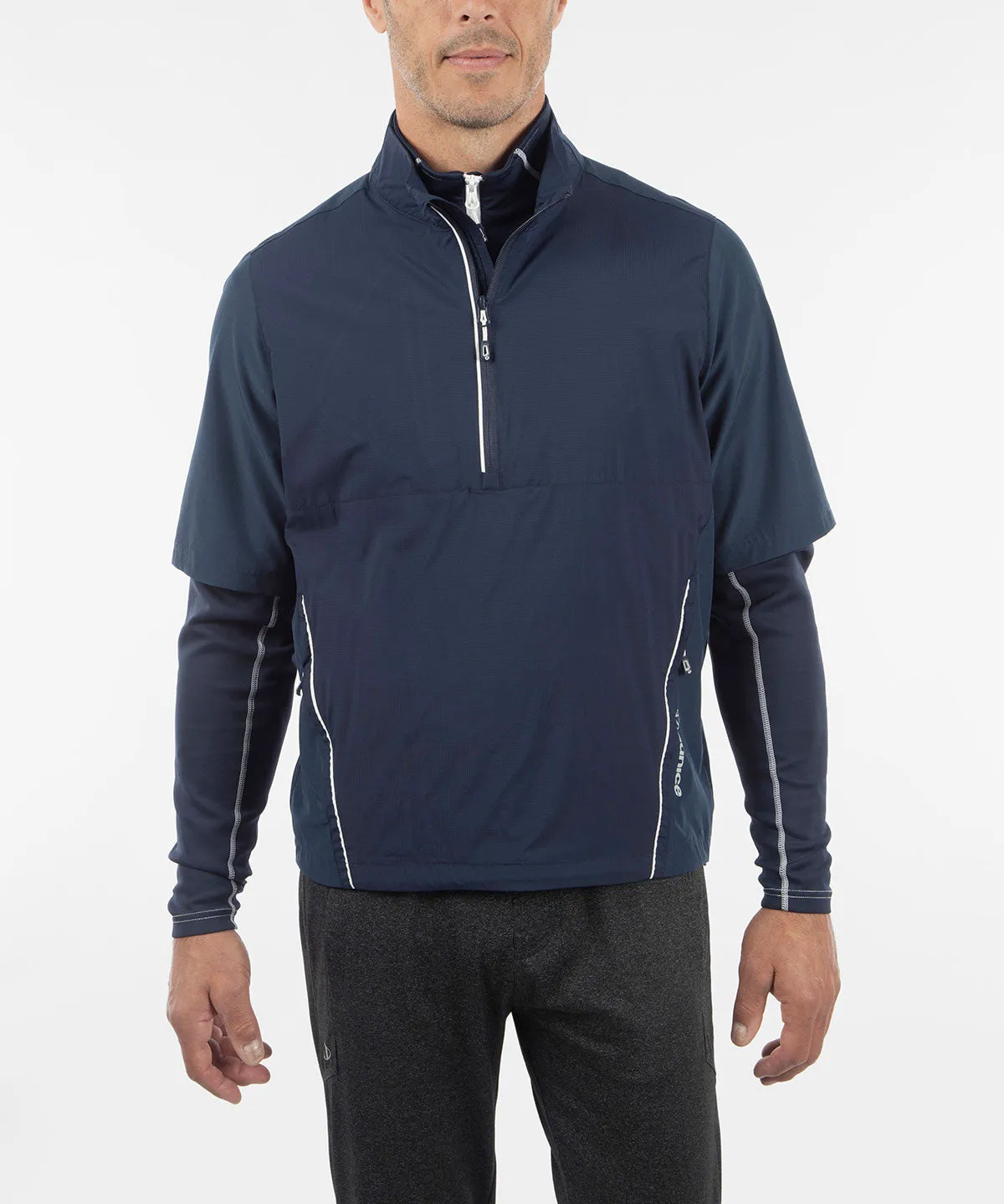 Men's George Short-Sleeve Wind Pullover