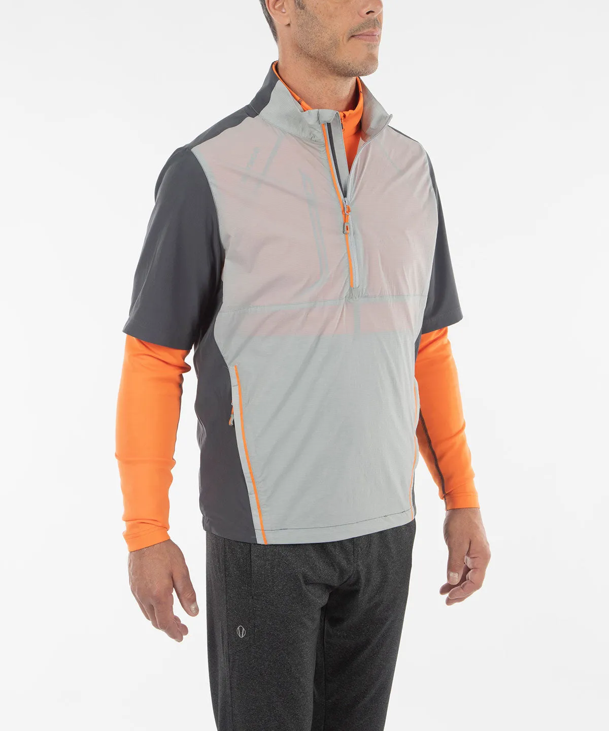 Men's George Short-Sleeve Wind Pullover