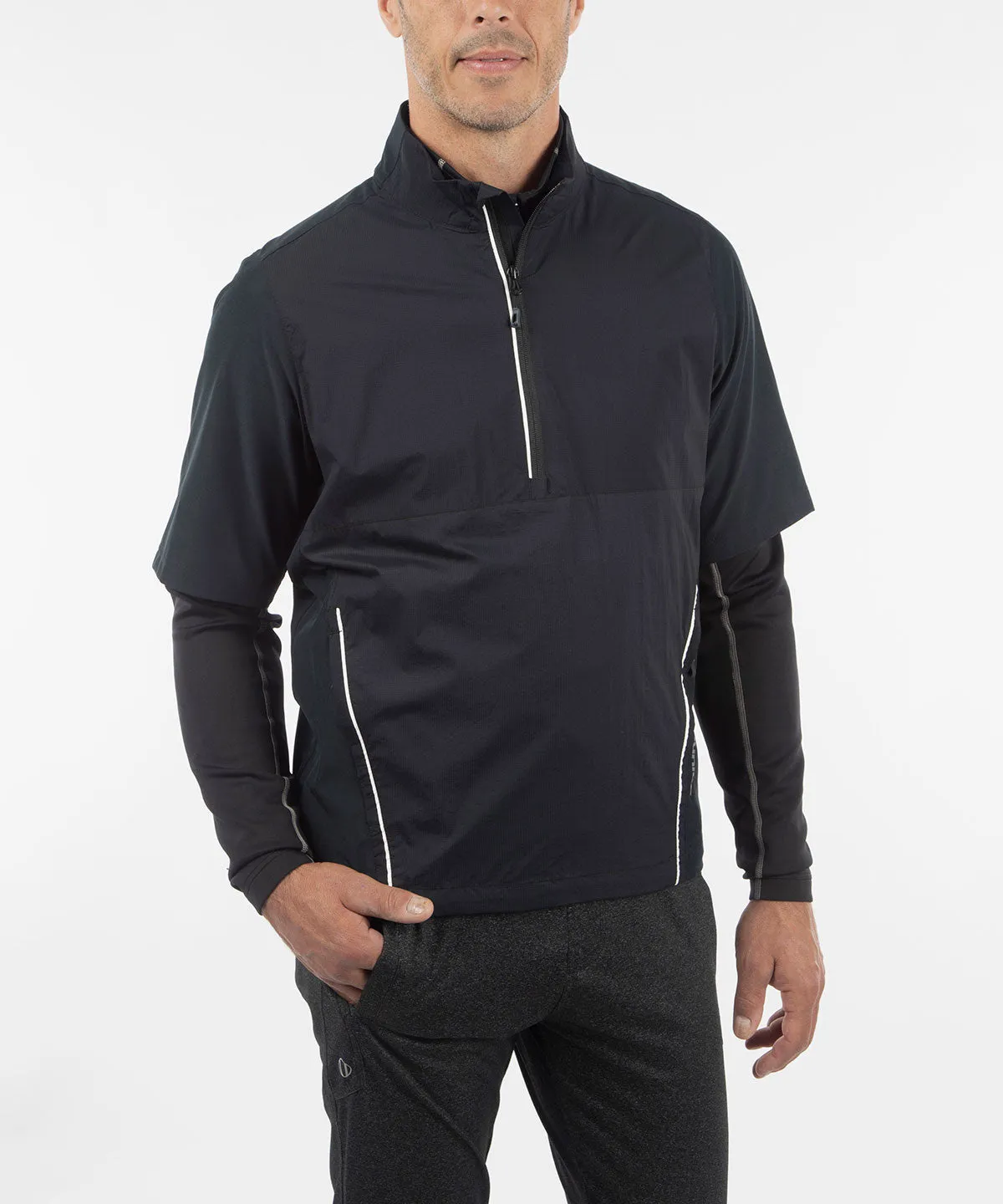 Men's George Short-Sleeve Wind Pullover