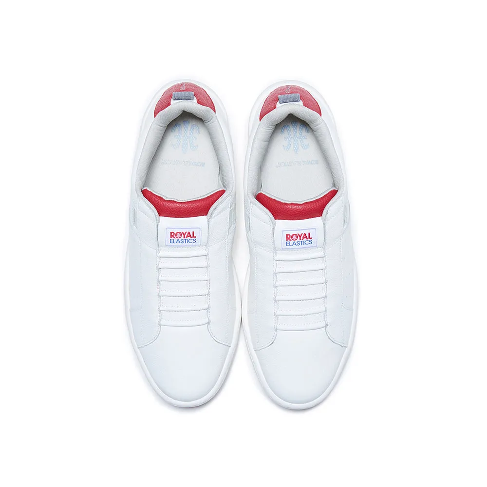 Men's Icon 2.0 Red White Leather Sneakers 06502-018