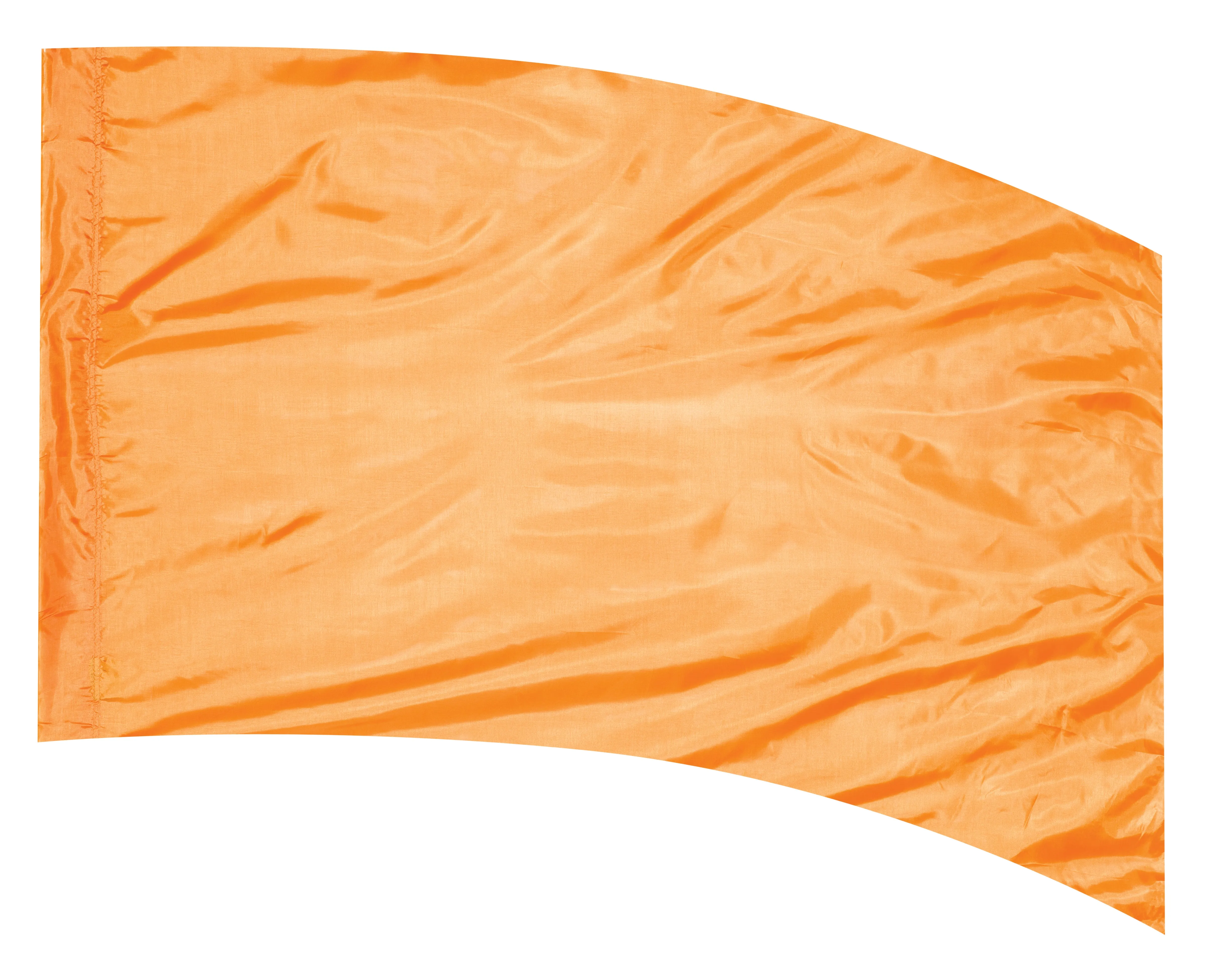 POLY CHINA SILK - RECTANGLE - ORANGE