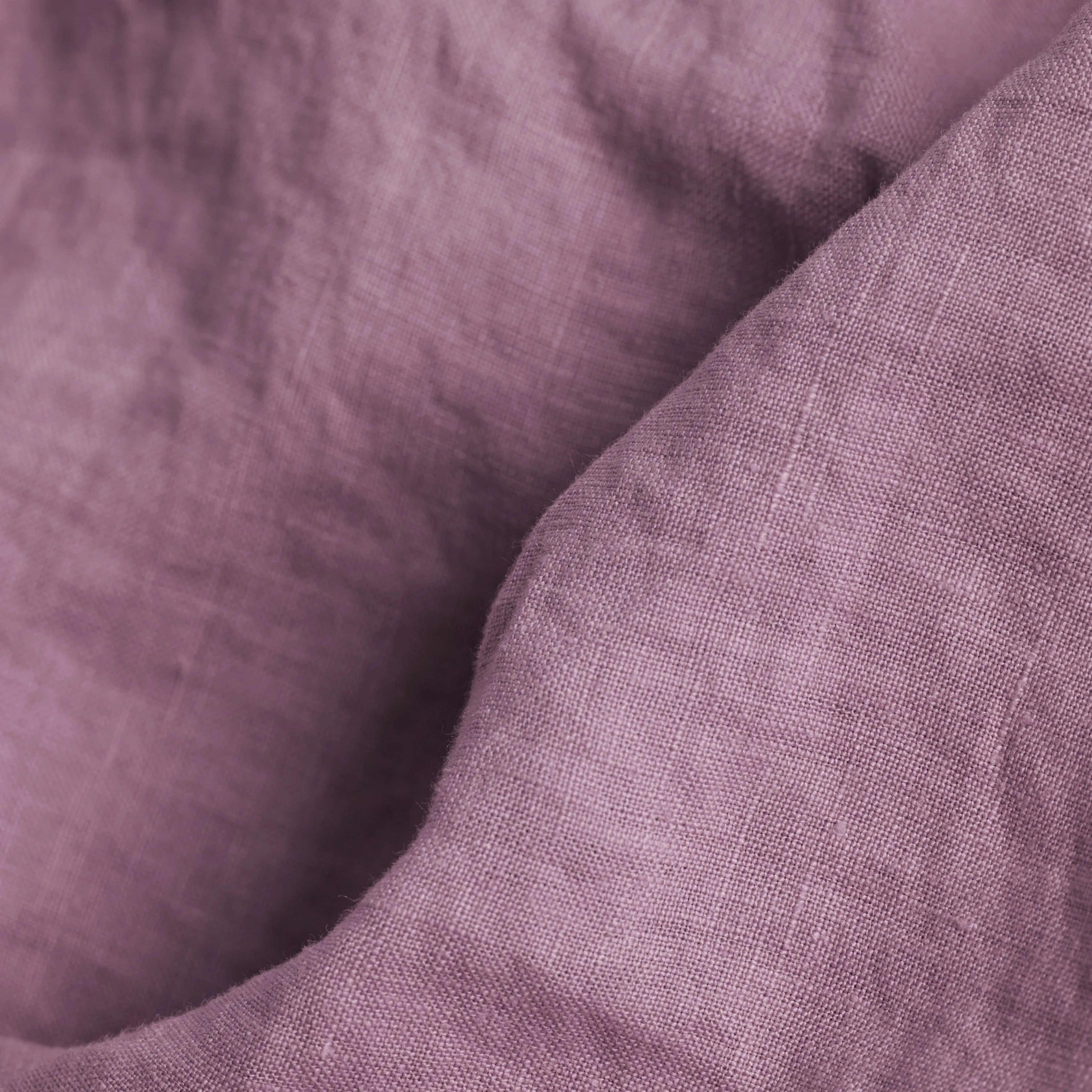 Raspberry Linen Blend Pillowcase (Pair)