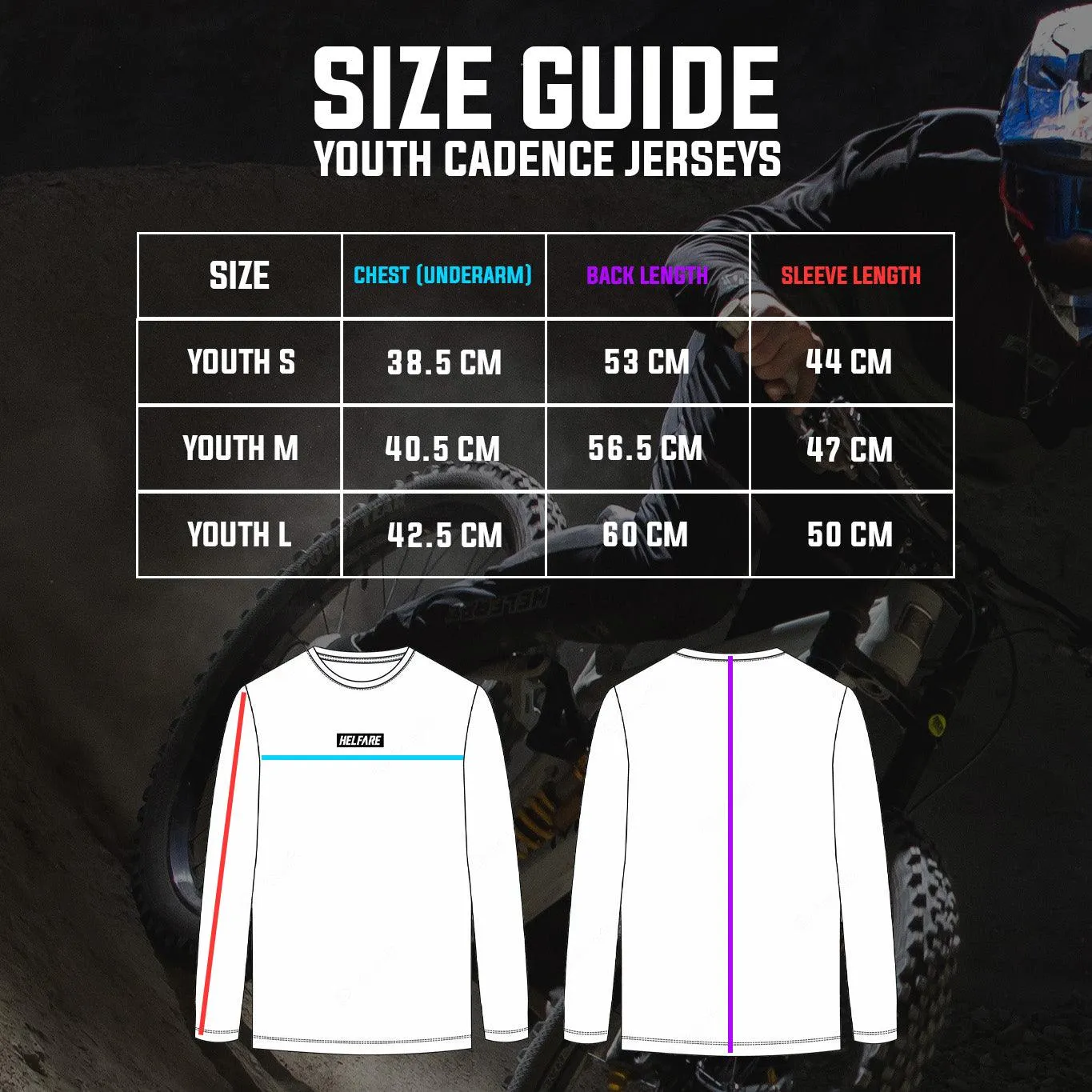 YOUTH Cadence Jersey | Purple