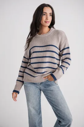 Z Supply Boyfriend Stripe Sweater